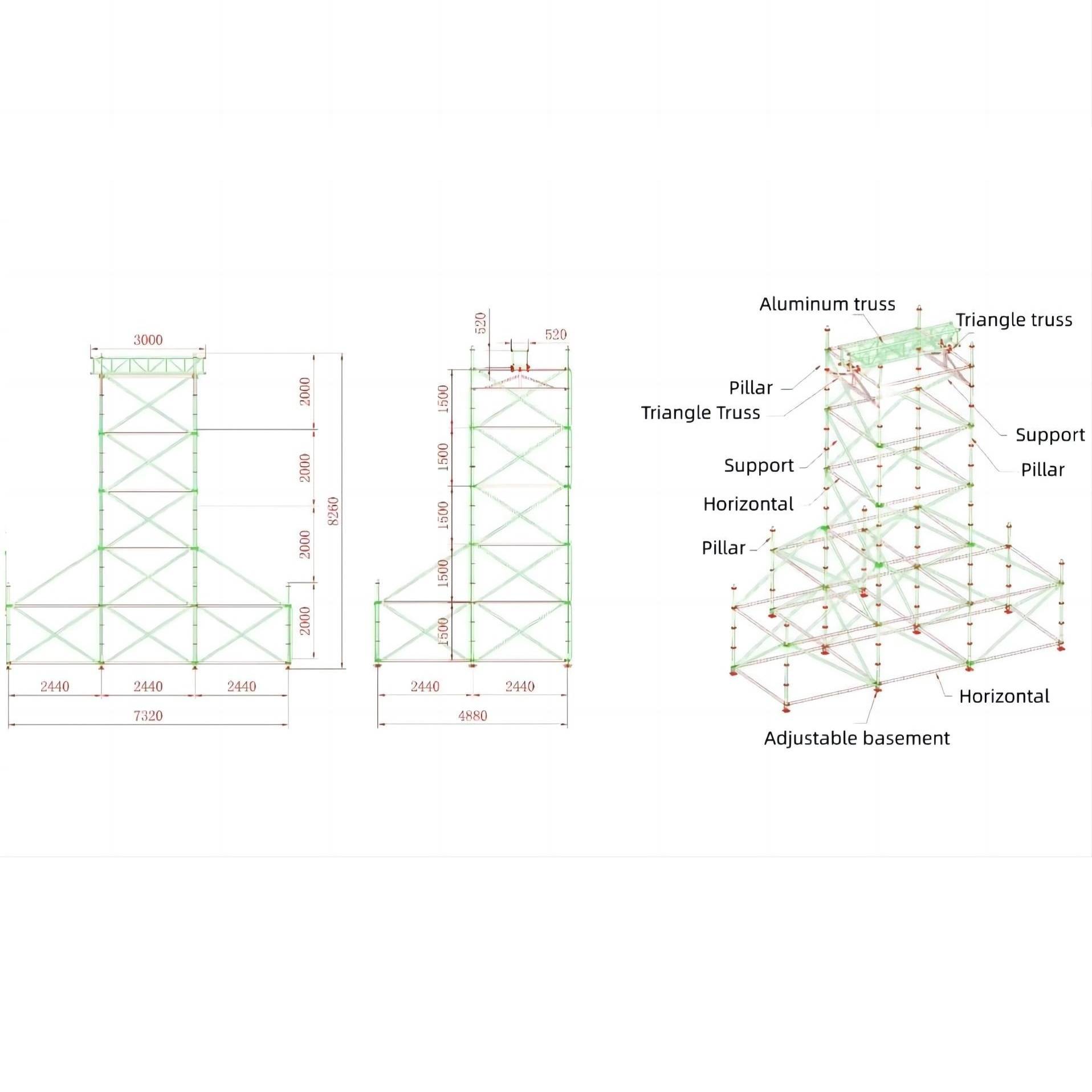 layher truss tower