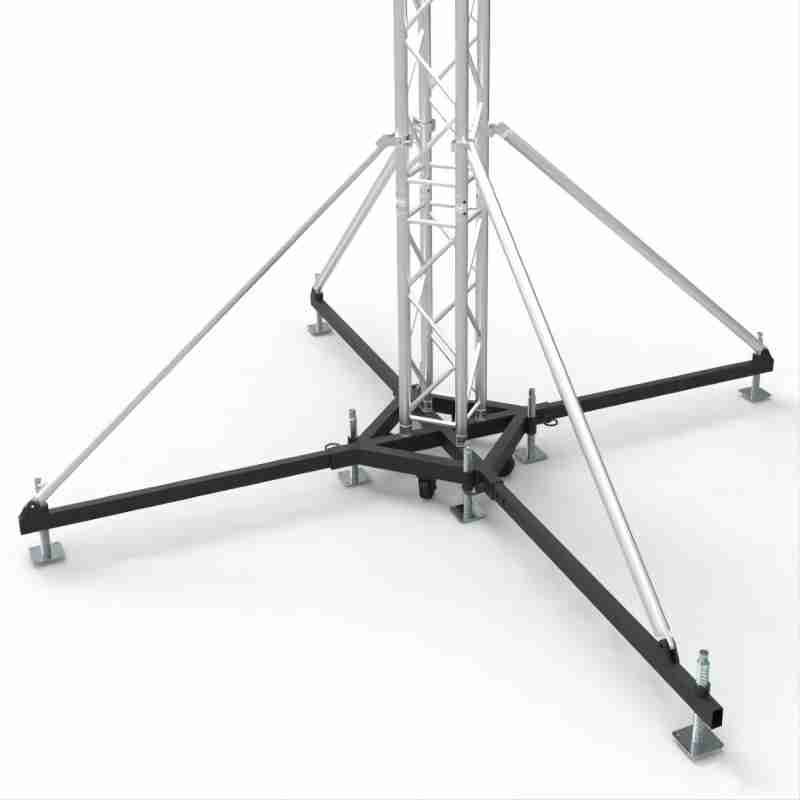 Concert aluminum pillar truss system for sale 40x40x15ft