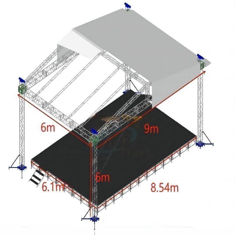 Concert Stage Aluminum Truss