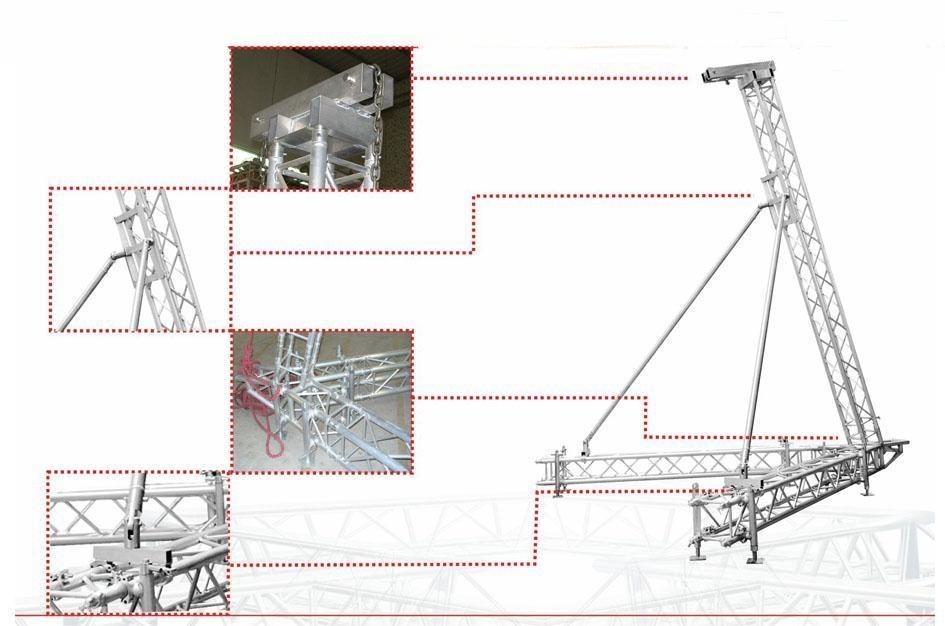 line array truss tower