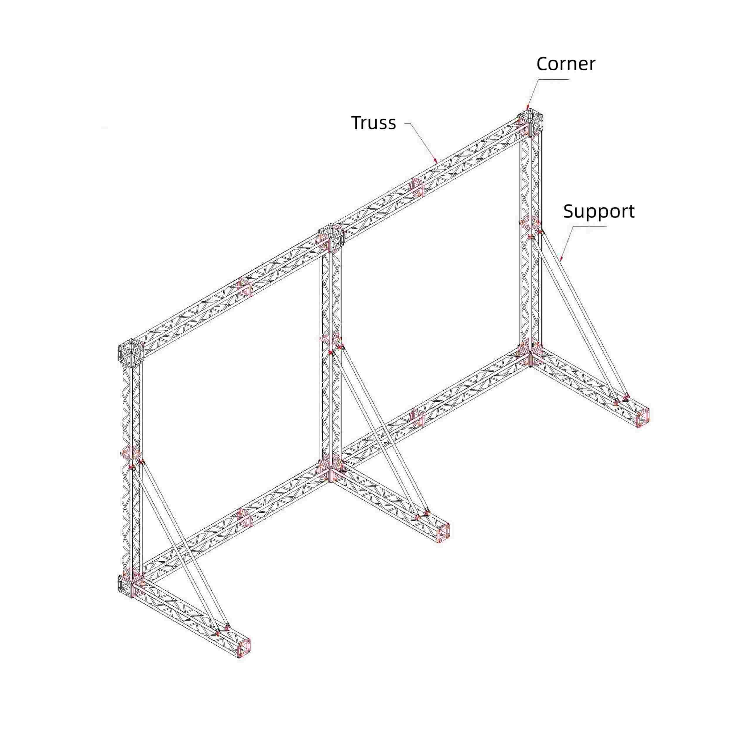 Display Stage Lighting Truss