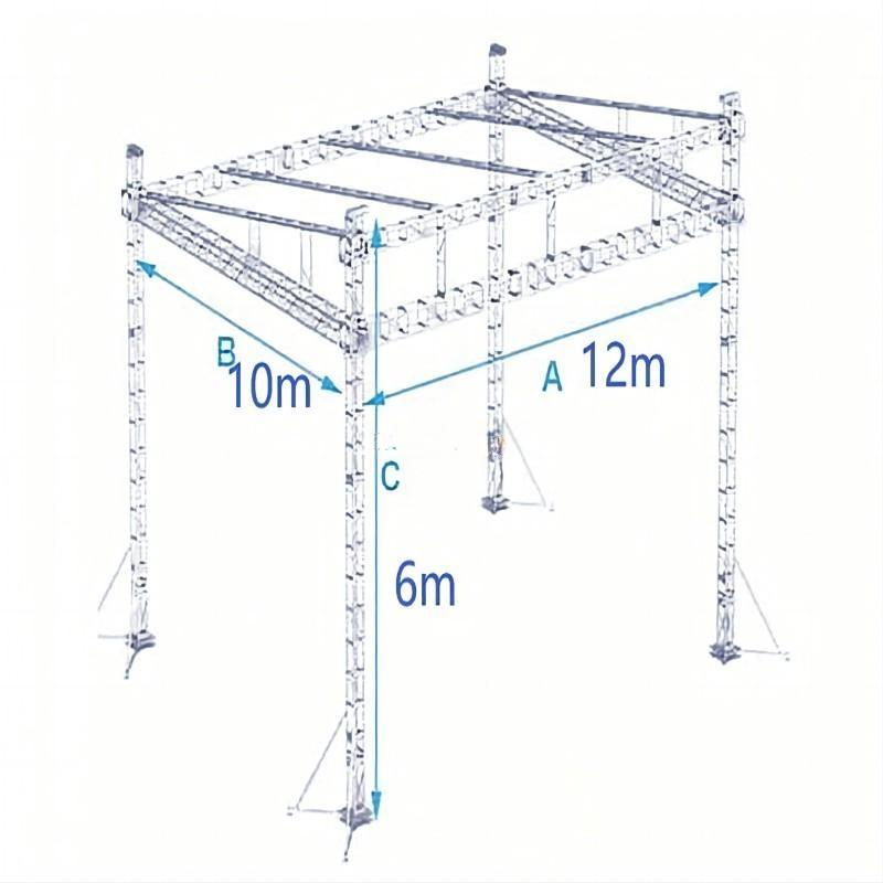 Flat Roof Truss Concert