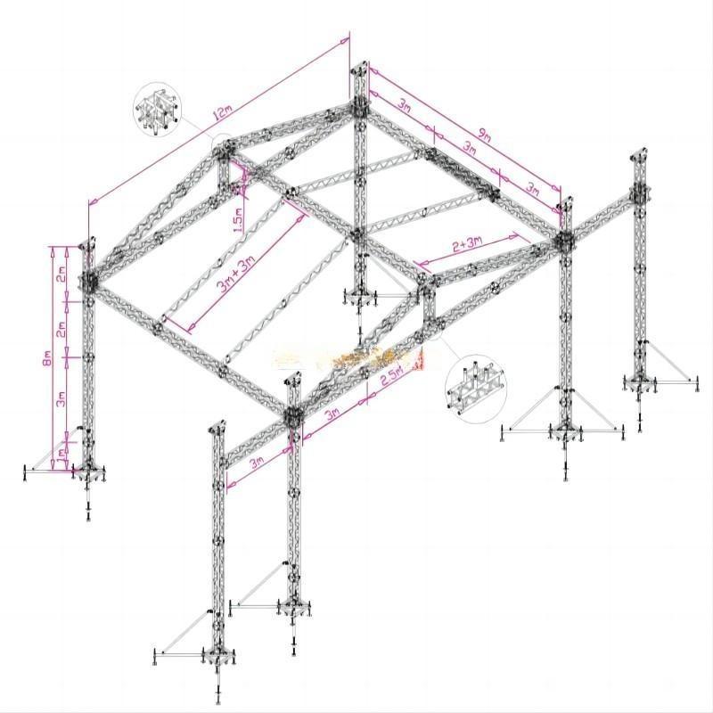 Concert Roof Truss