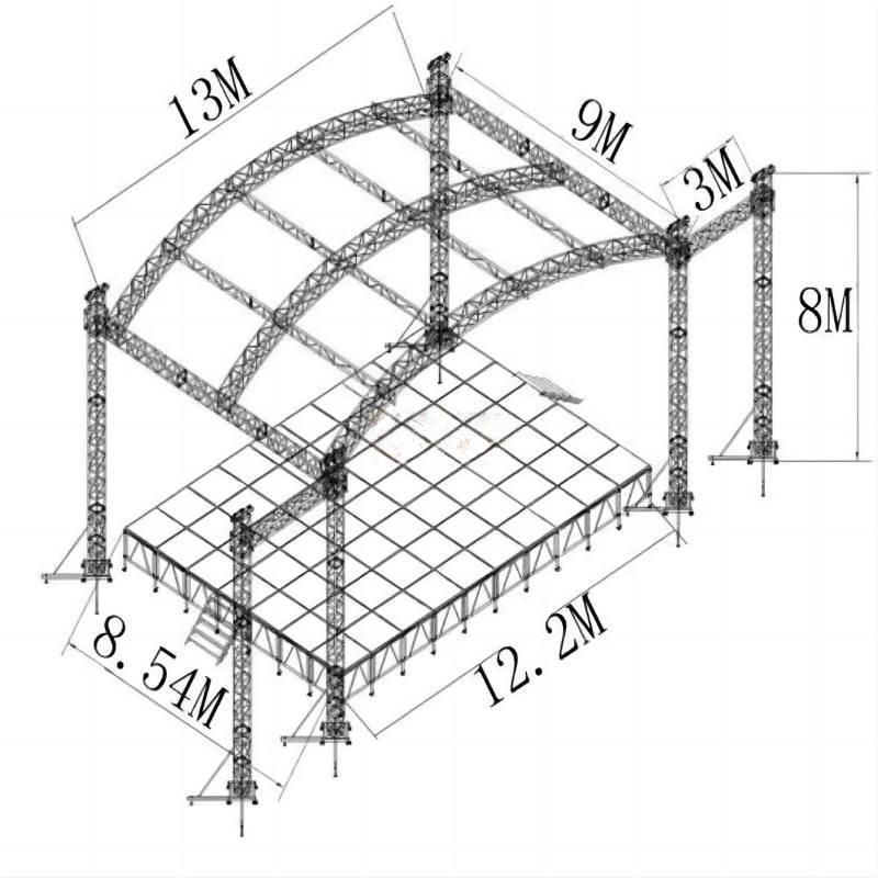 Roof Stage Truss