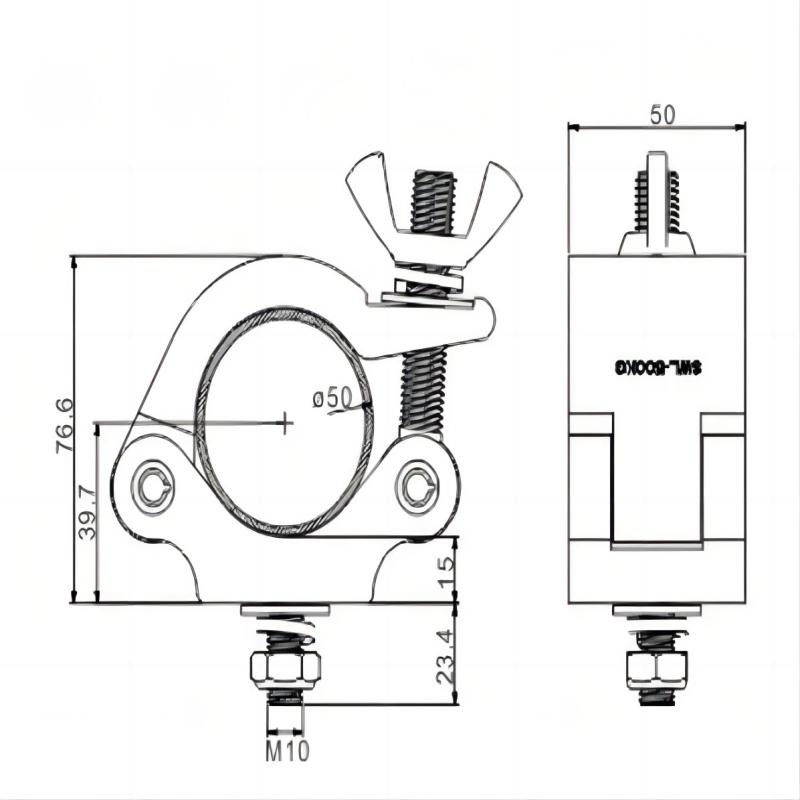 lighting hook truss