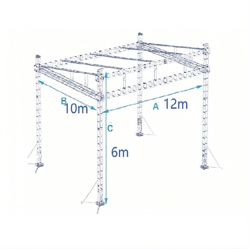 Flat Roof Truss Concert